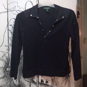 Ralph Lauren dark blue cotton sweater, size M